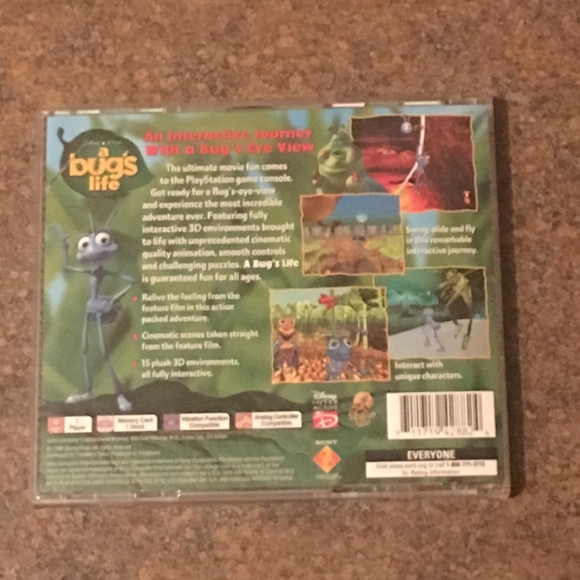 Sony PlayStation A Bug’s Life Video Game - Picture 2 of 3